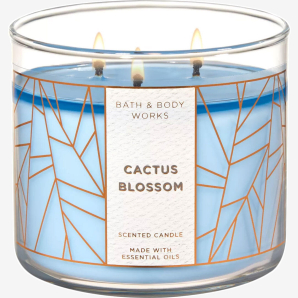 נר ריחני באת' אנד בודי Bath & Body Cactus Blossom candle